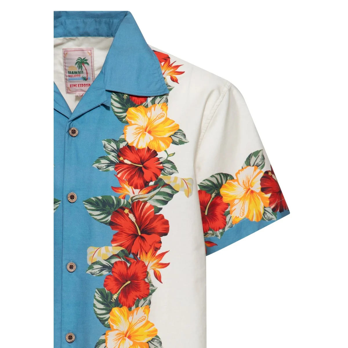 Chemise Hawaïenne Homme "Tropical Flowers" – Image 3