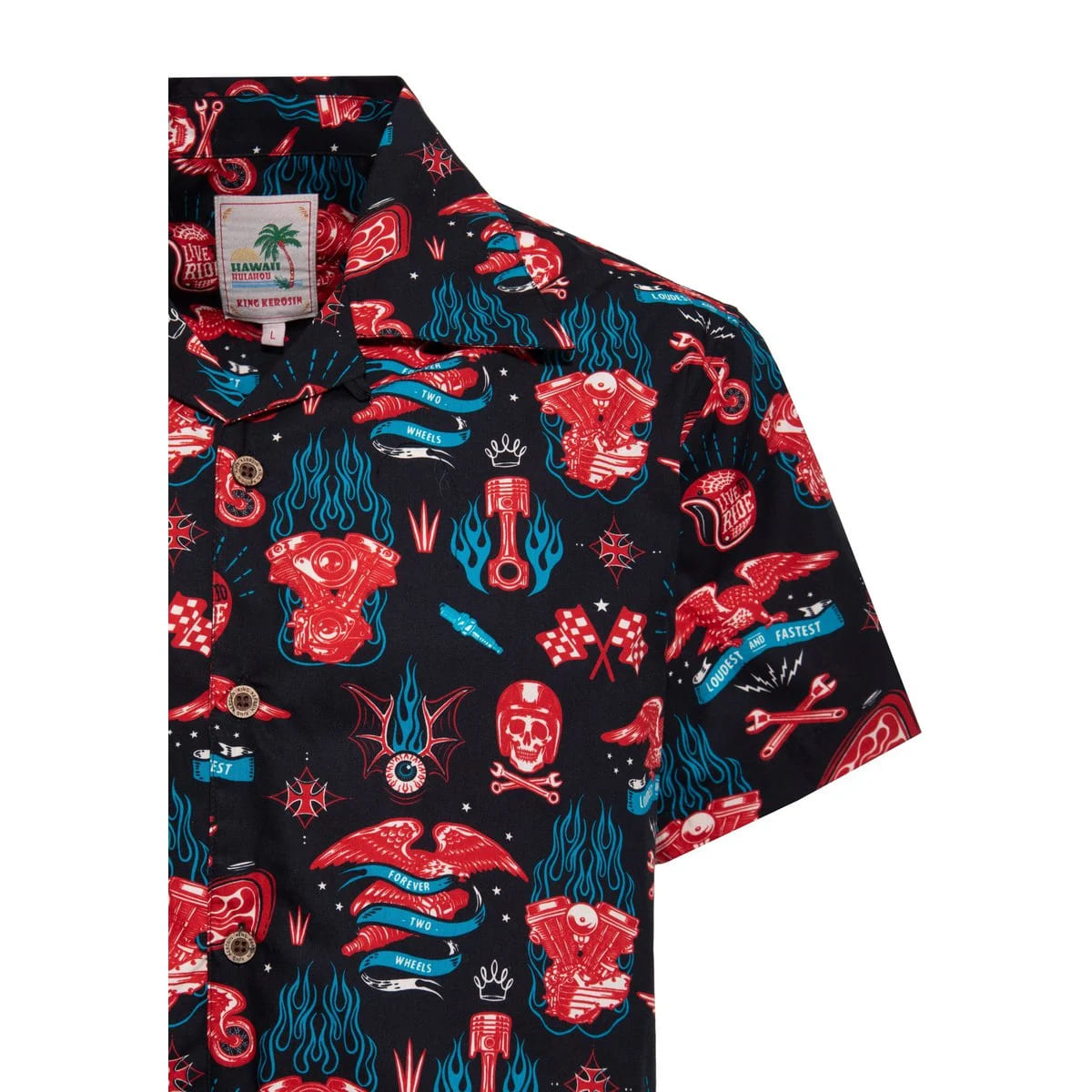 Chemise Rockabilly Homme "Kustom Kulture" – Image 3