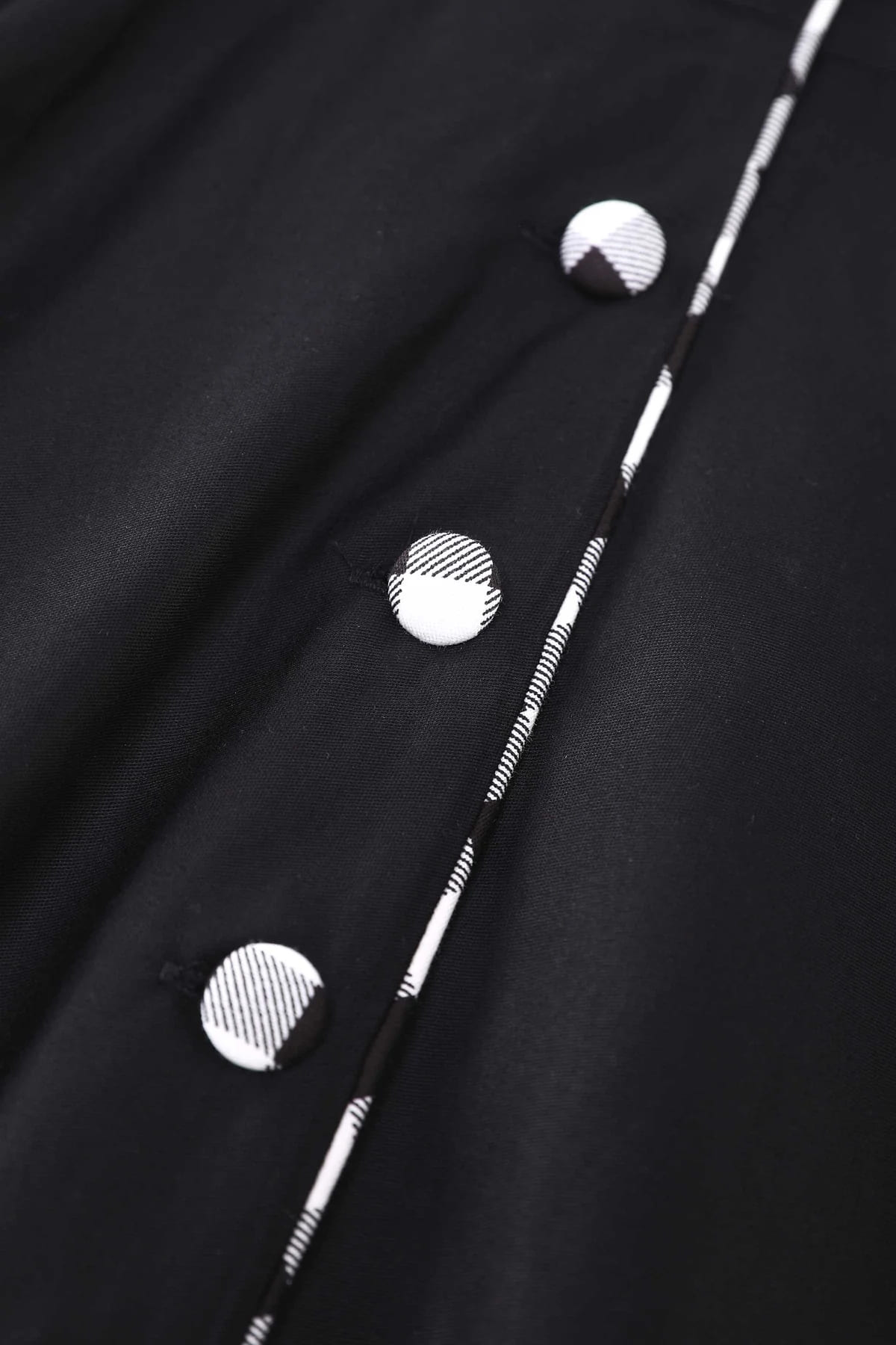 Robe Pin-up "Classic Black Gingham" – Image 7