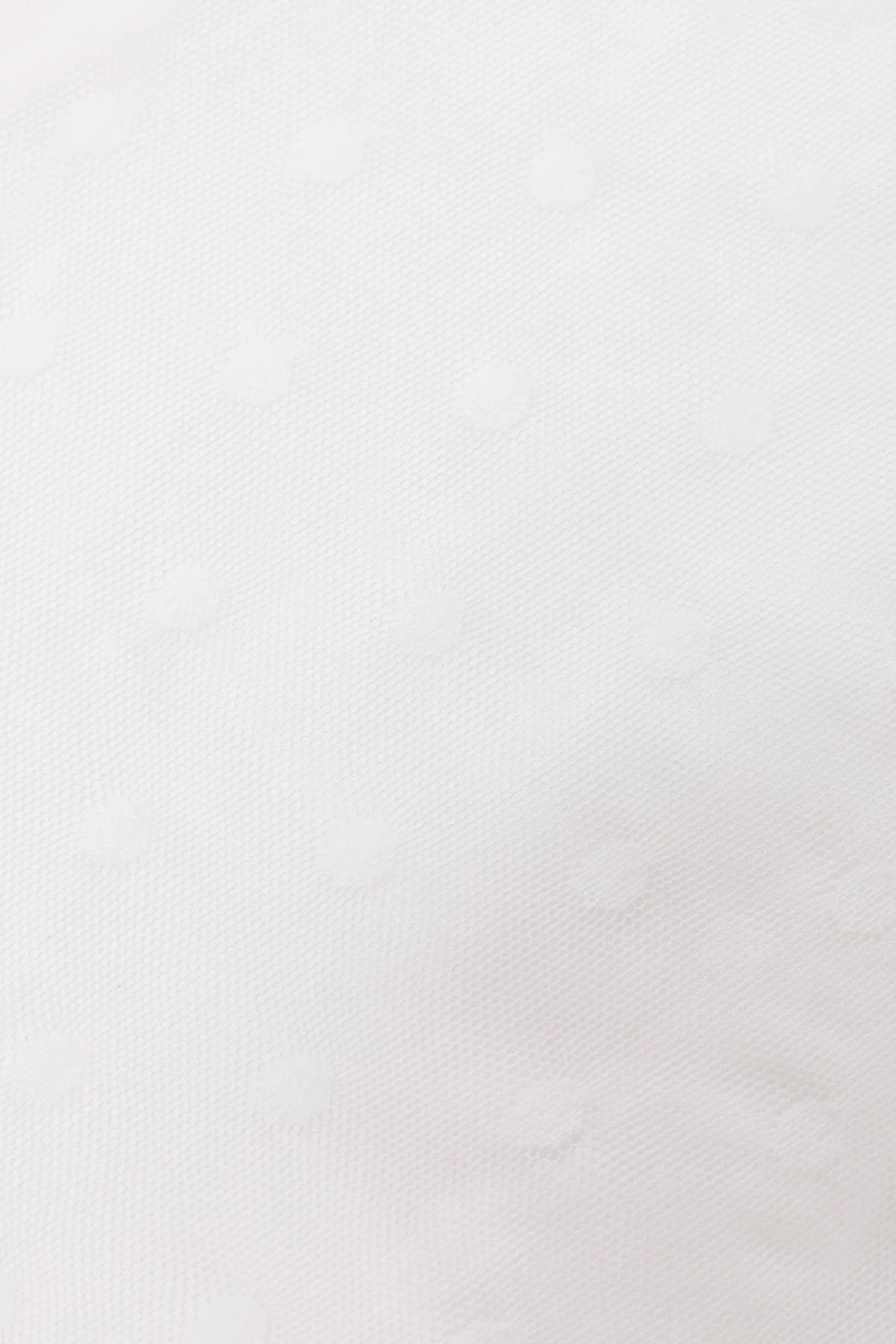 Robe Dos Nu "Dorothea White Polka Mesh" – Image 8