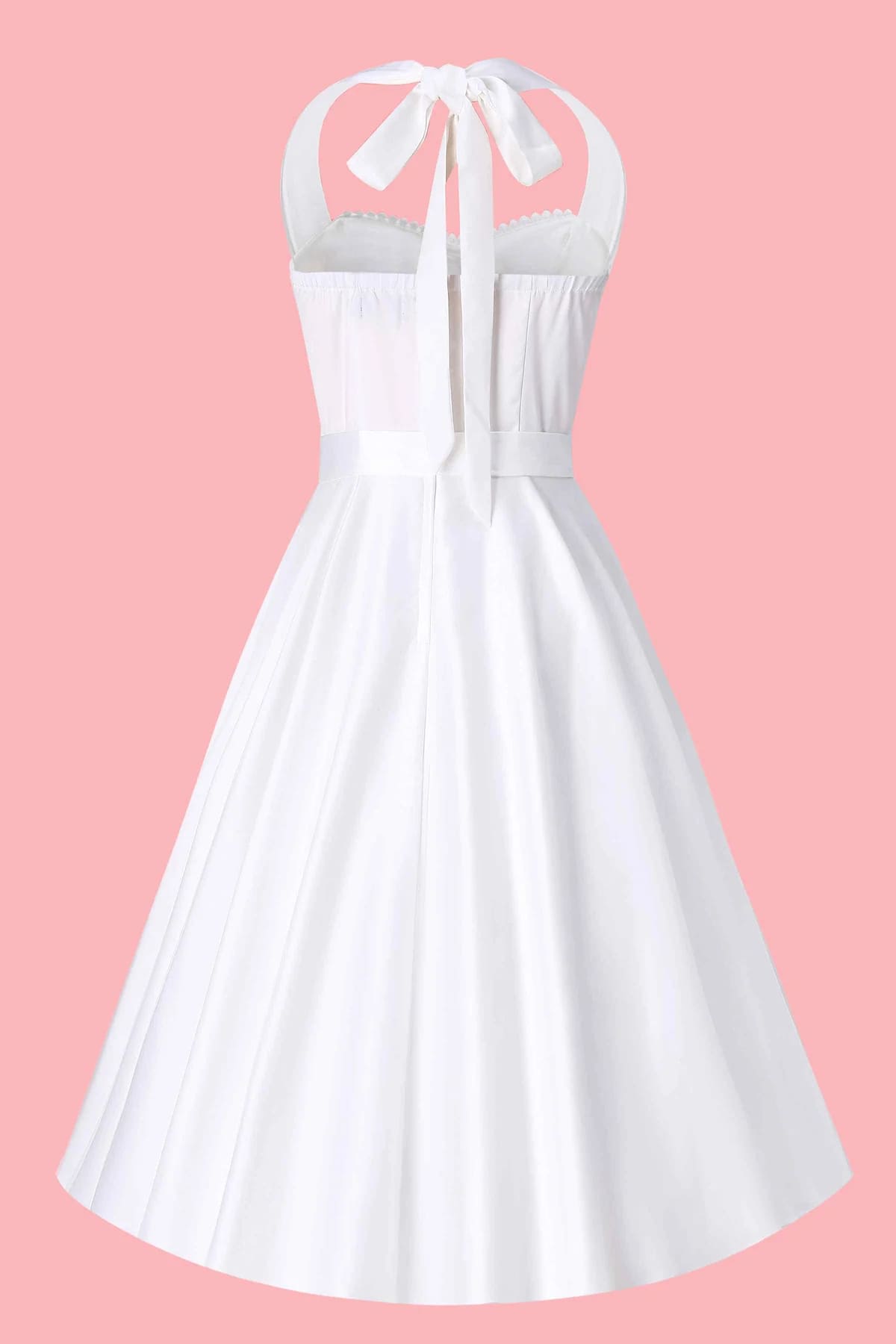 Robe de Mariée "Daisy White Satin" – Image 2