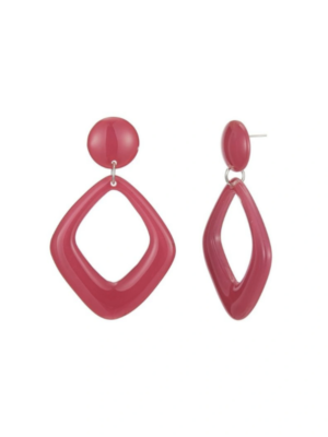 Boucles d'oreilles "Feliie" - Fuchsia
