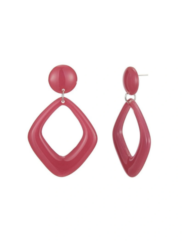 Boucles d'oreilles "Feliie" - Fuchsia
