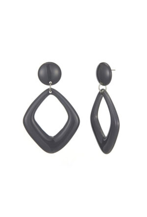 Boucles d'oreilles "Feliie" - Gris