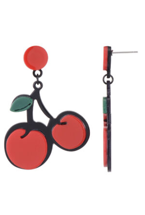 Boucles d'oreilles Cerise