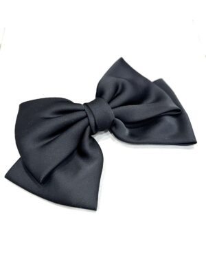 Barrette Cheveux "Bow" - Noir
