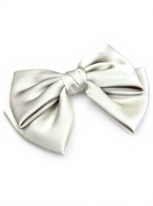 Barrette Cheveux "Bow" - Ecru