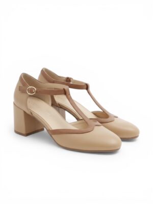 Escarpins Pin-up "Amanda" - Brun