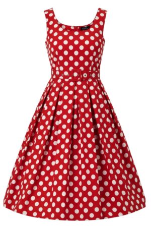 Robe Pin-up "Amanda Red Polka"