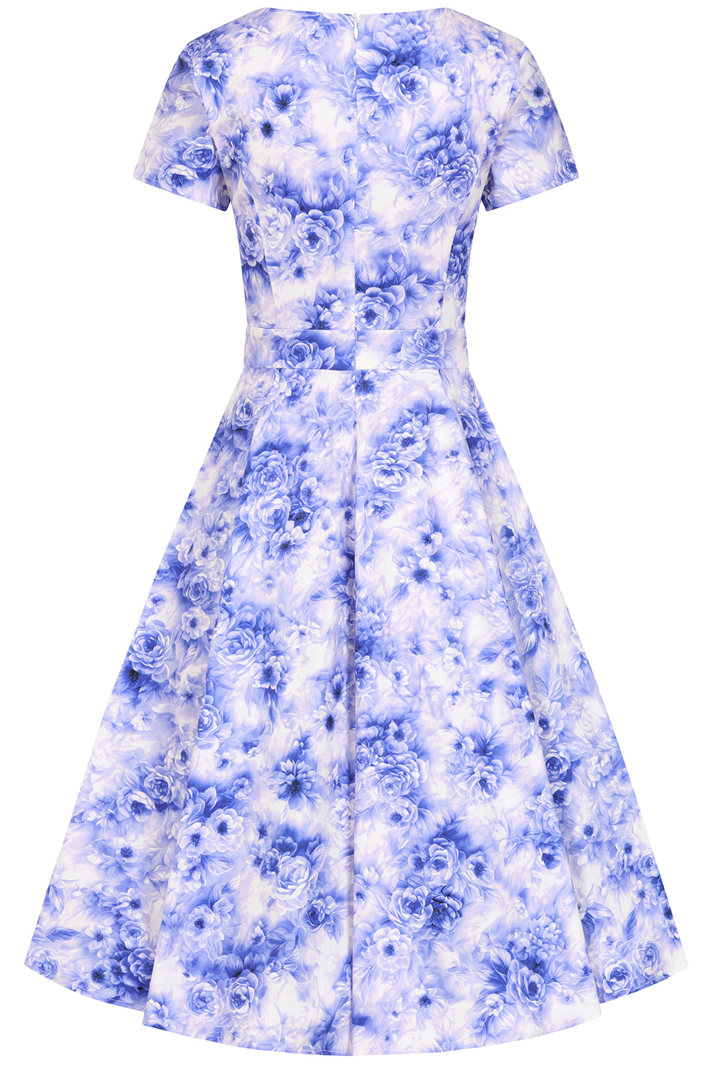 Robe Rétro "Violet Rose" – Image 3