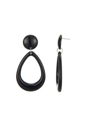 Boucles d'oreilles "Fernanda" Noir