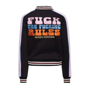 Veste Collège Teddy "Fuck the Fucking Rules"
