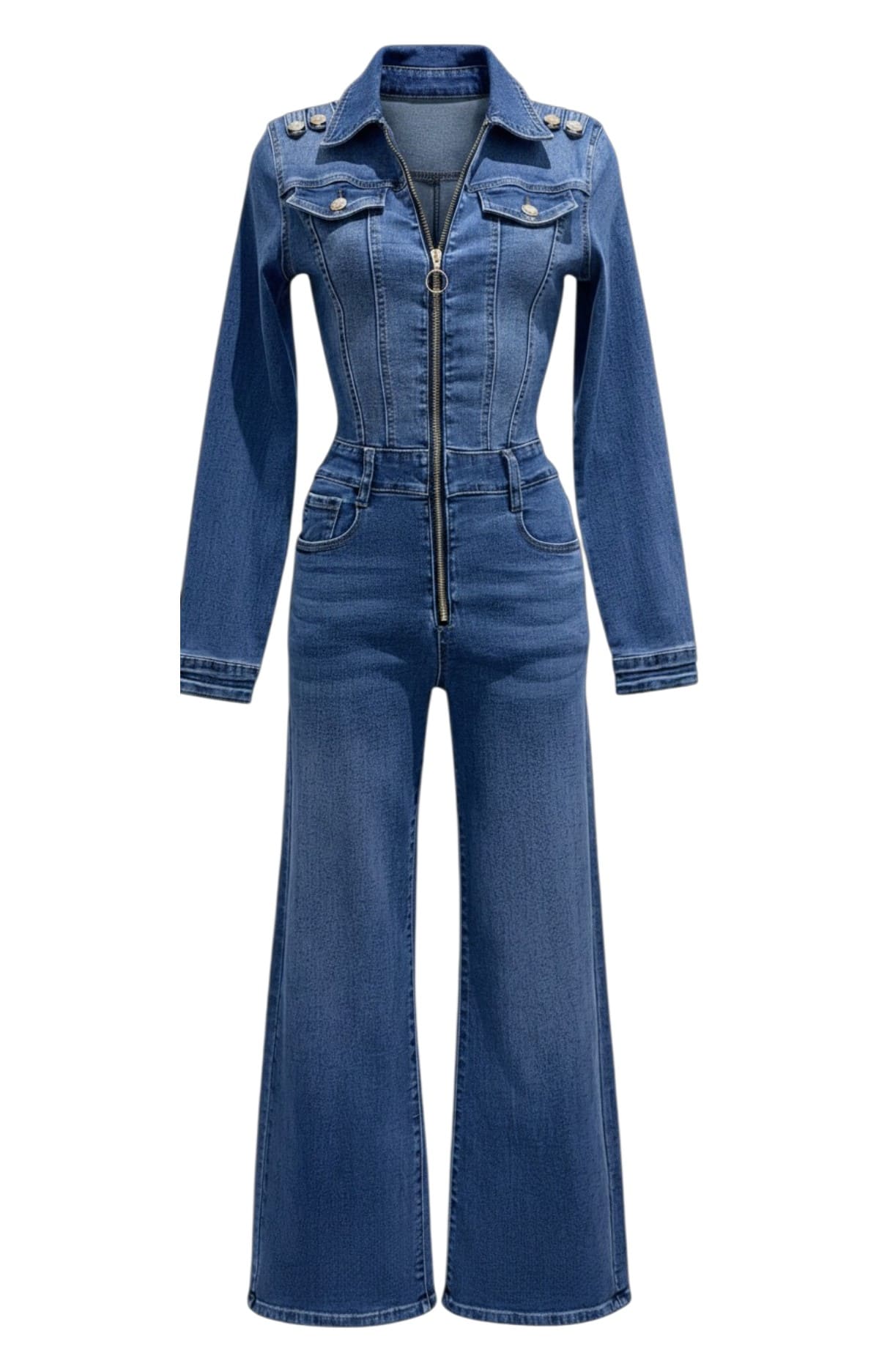 Combinaison Jeans Extensible "Wanda"
