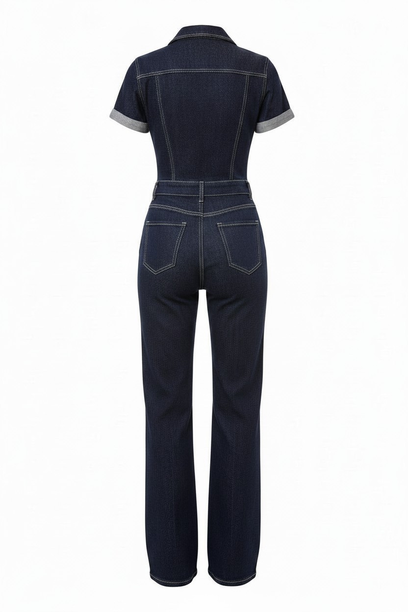 Combinaison Jeans Extensible "Greaser" – Image 2