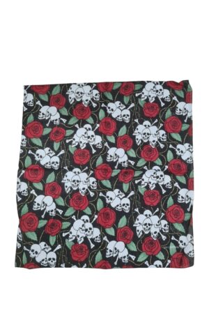 Bandana "Skull & Roses"
