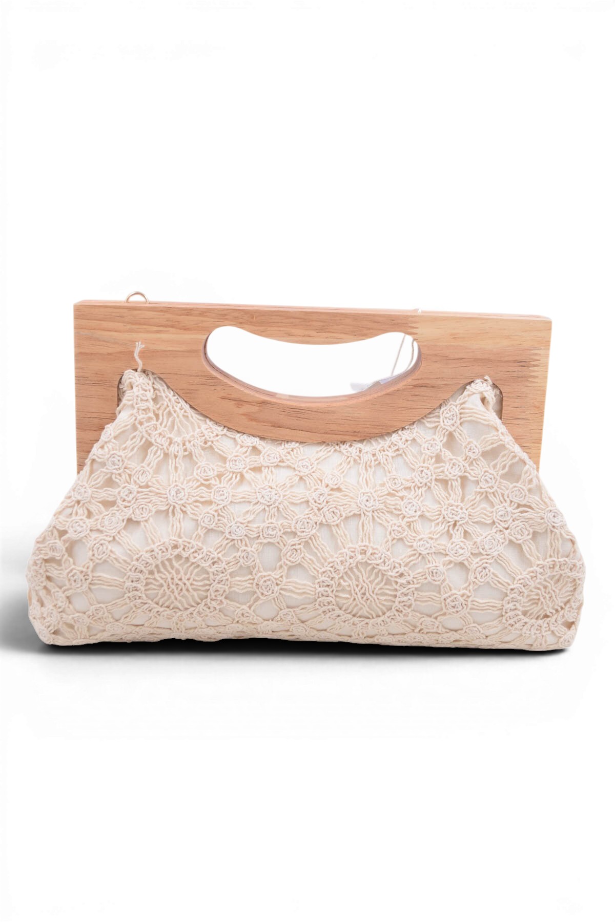 Sac Dentelle "Sylvie" Ecru – Image 3