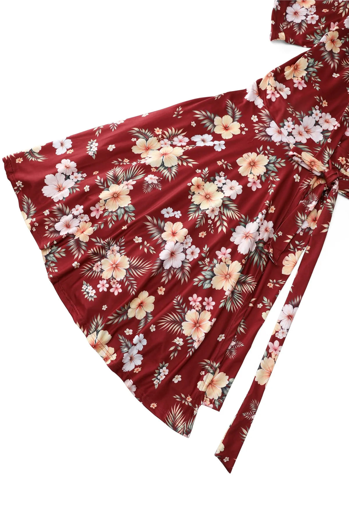 Robe Portefeuille "Mathilda Hibiscus" – Image 4