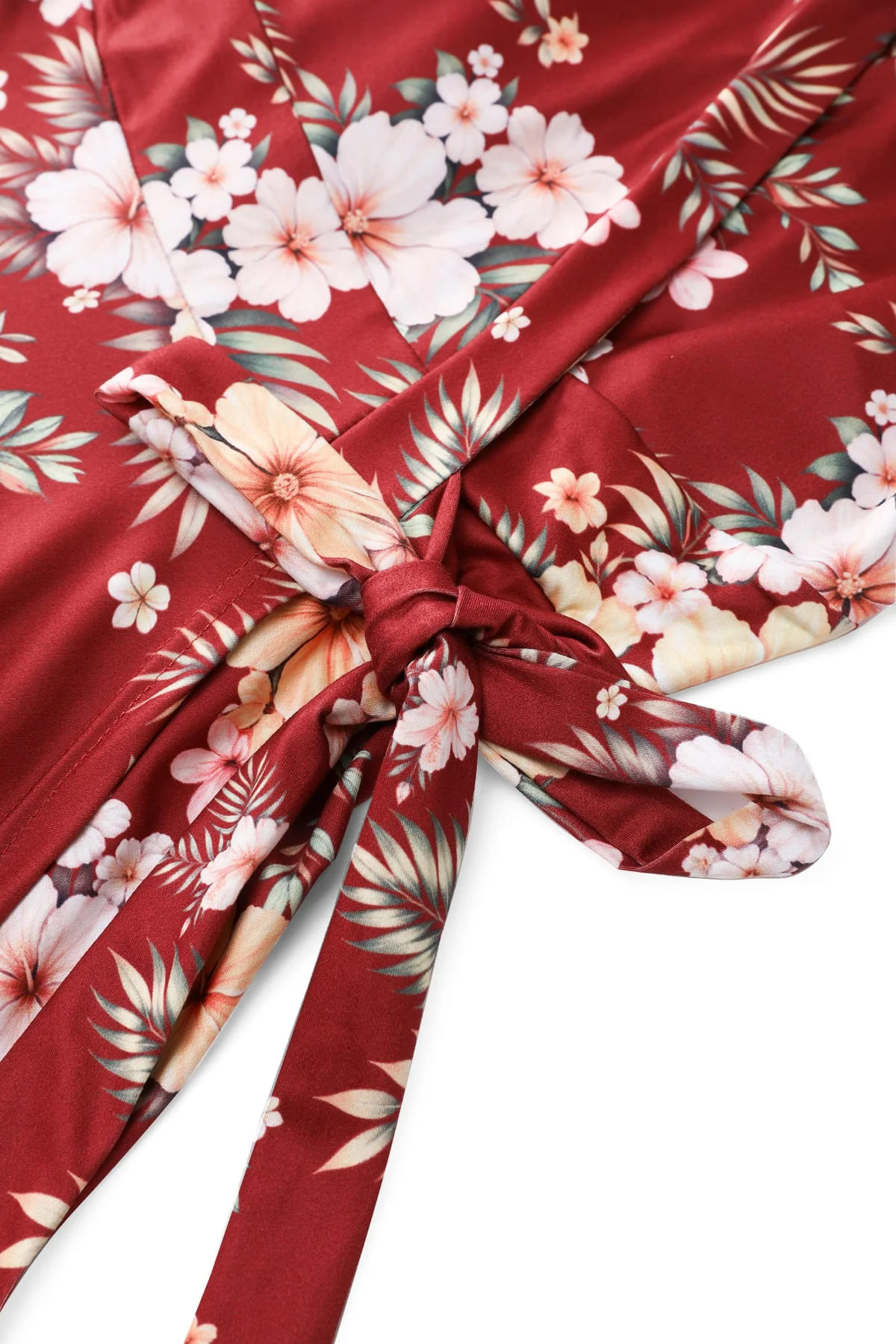 Robe Portefeuille "Mathilda Hibiscus" – Image 5