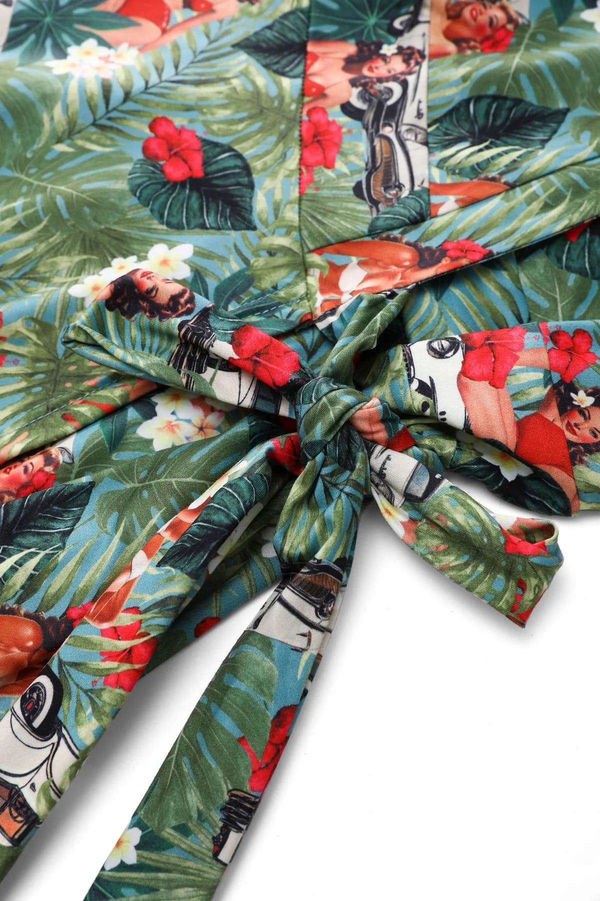 Robe Portefeuille "Mathilda Tropical Pin-up" – Image 4