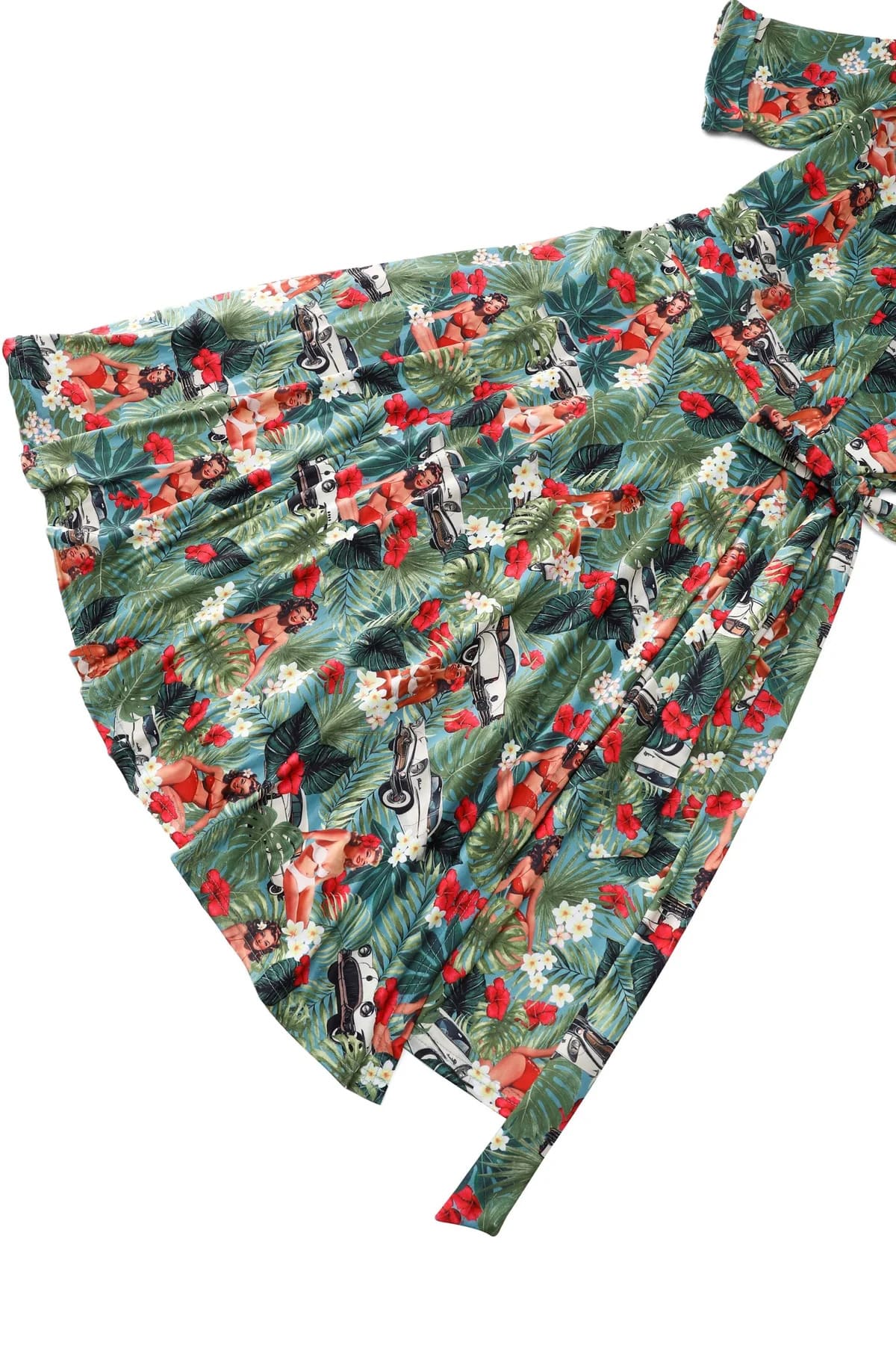 Robe Portefeuille "Mathilda Tropical Pin-up" – Image 5