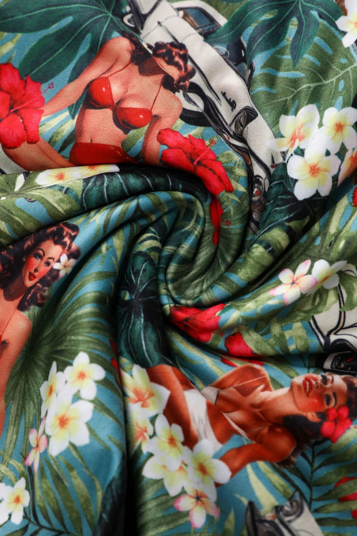Robe Portefeuille "Mathilda Tropical Pin-up" – Image 6