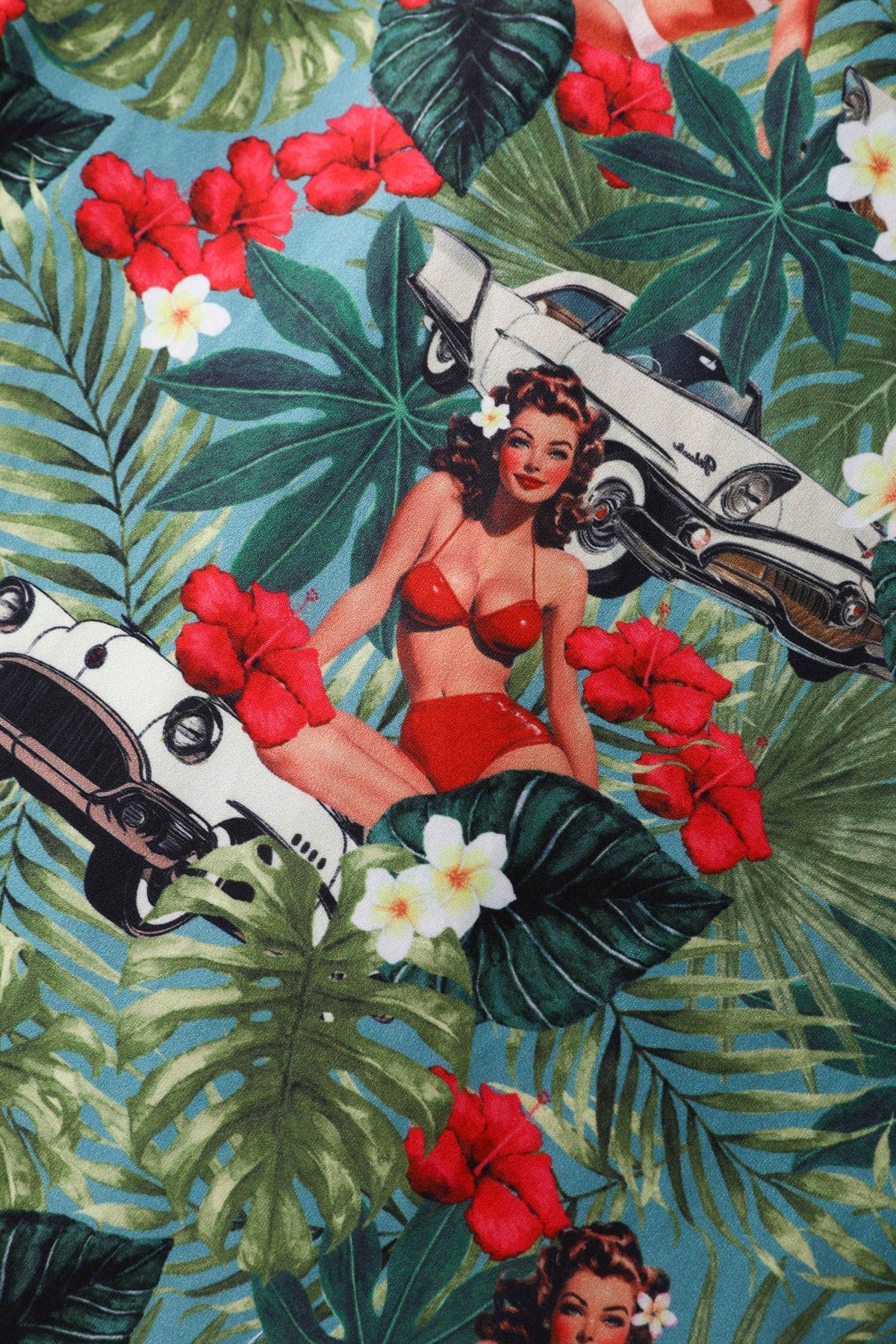 Robe Portefeuille "Mathilda Tropical Pin-up" – Image 7