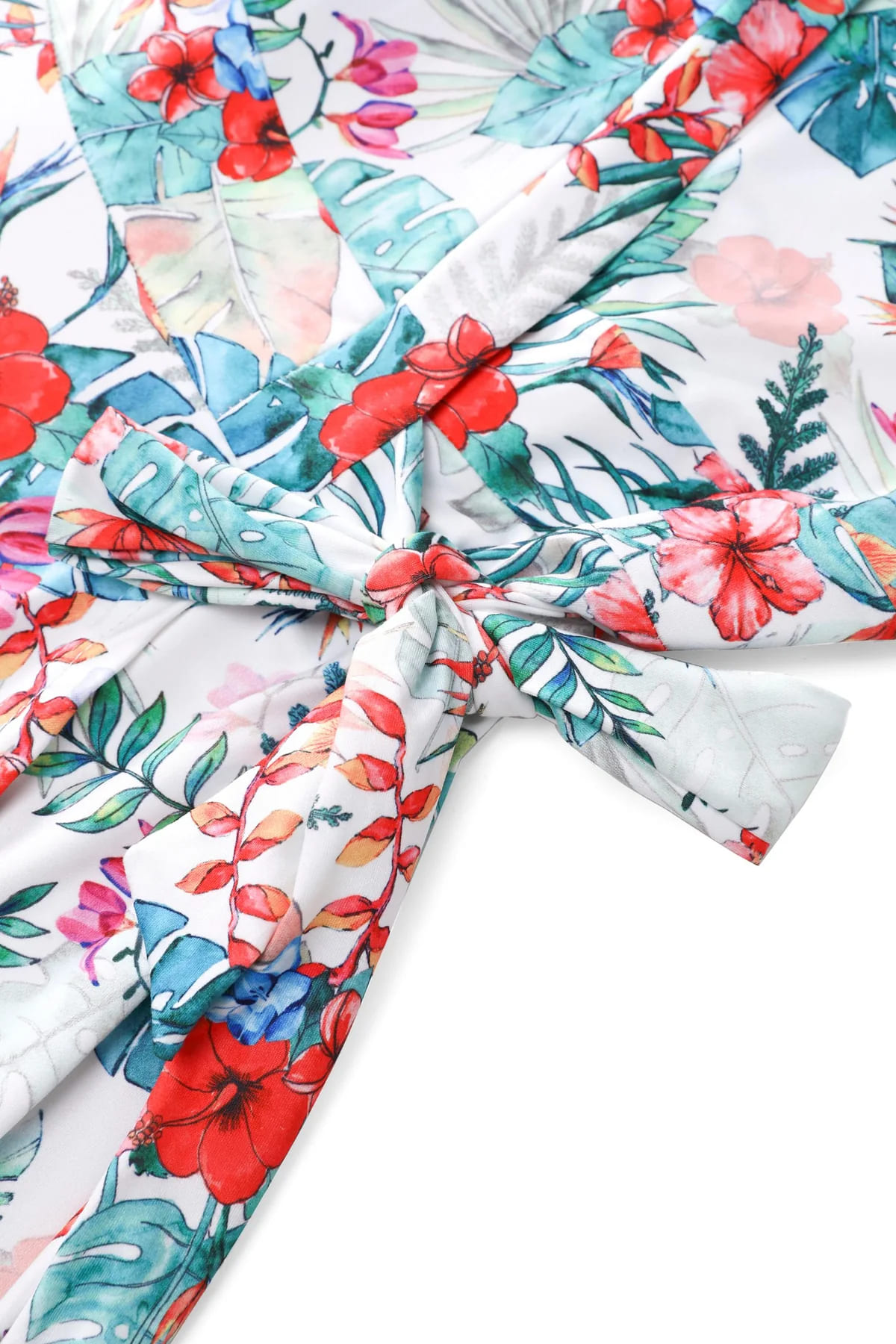 Robe Portefeuille "Mathilda Tropical Hibiscus" – Image 5