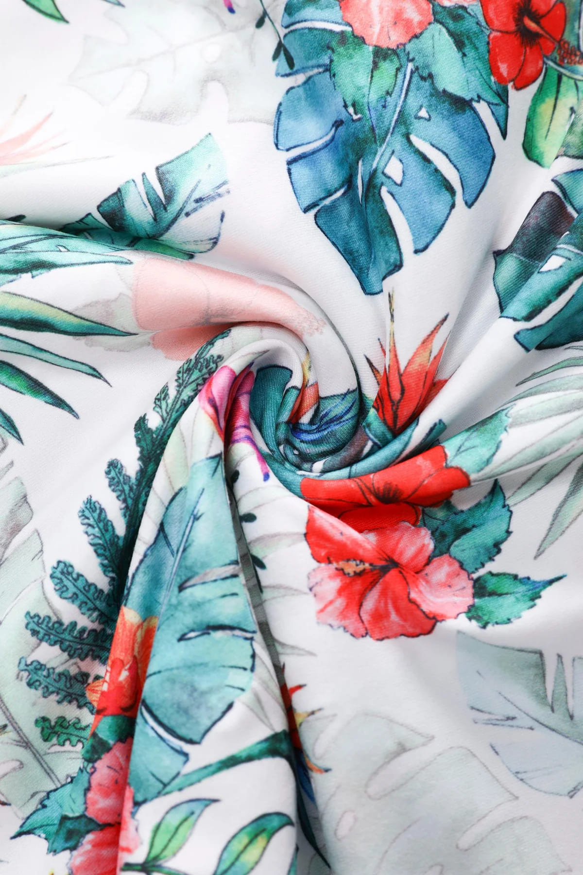 Robe Portefeuille "Mathilda Tropical Hibiscus" – Image 7