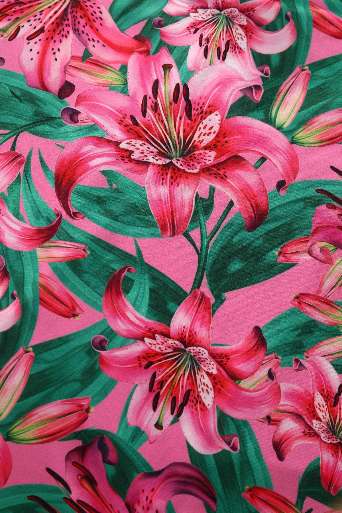 Robe Rétro "Pink Lily" – Image 4