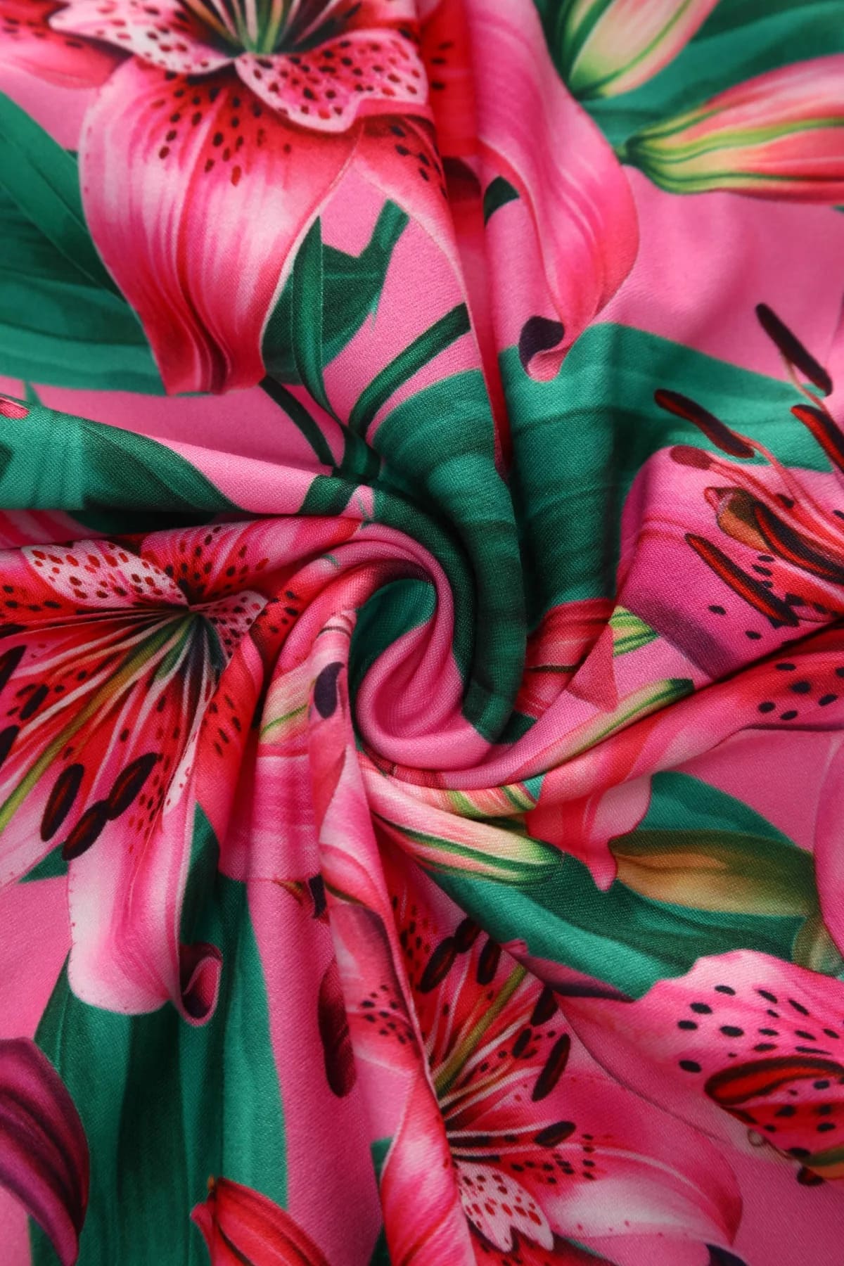 Robe Rétro "Pink Lily" – Image 7