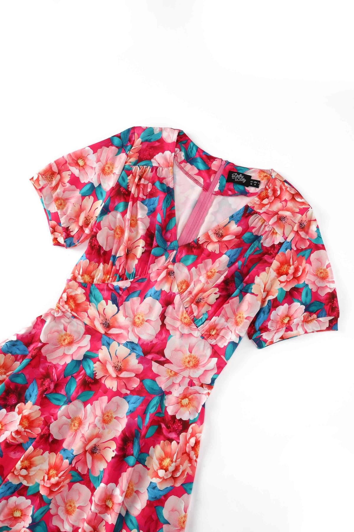 Robe Rétro "Pink Magnolia" – Image 6
