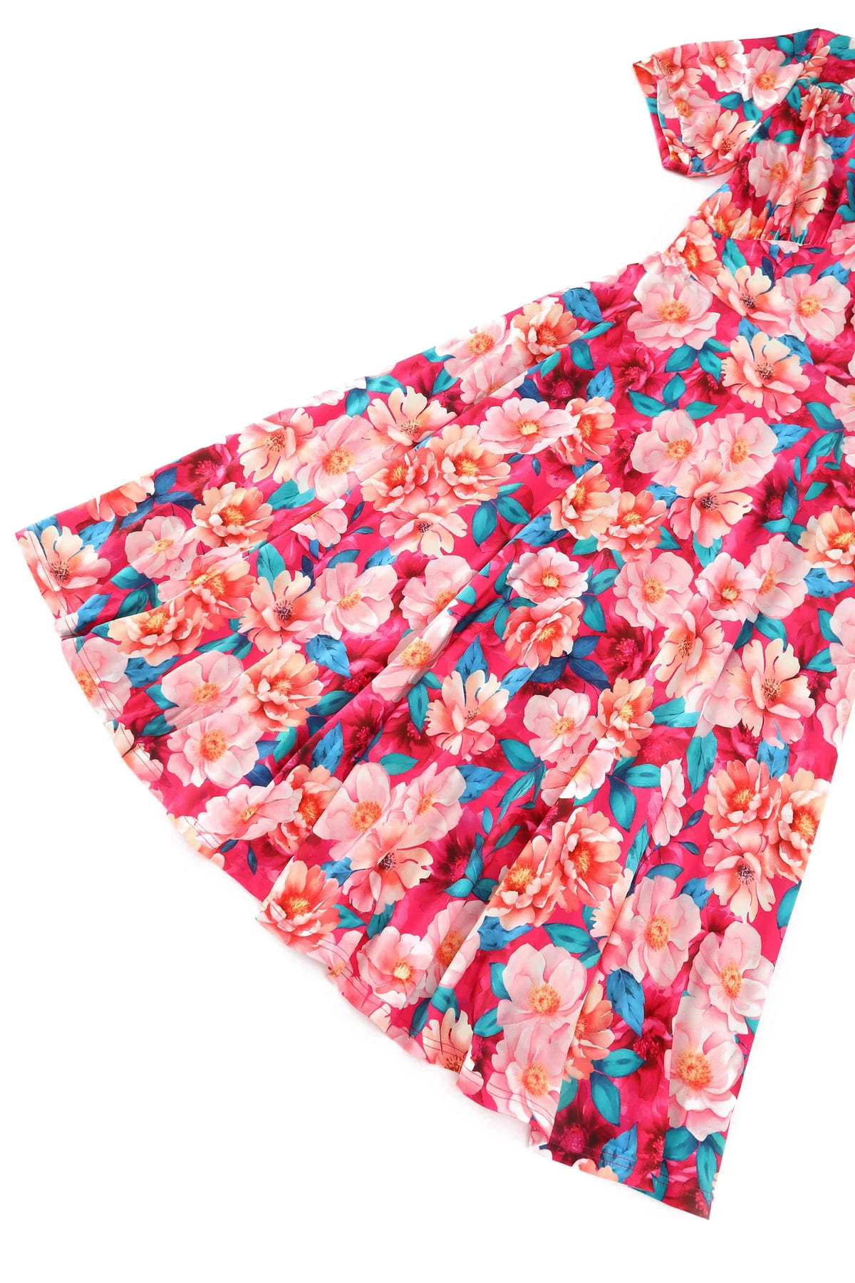Robe Rétro "Pink Magnolia" – Image 7