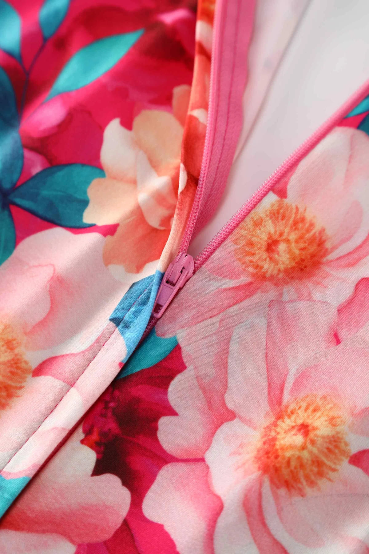 Robe Rétro "Pink Magnolia" – Image 9