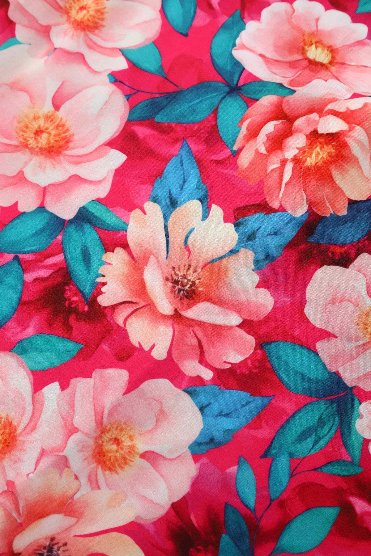 Robe Rétro "Pink Magnolia" – Image 5