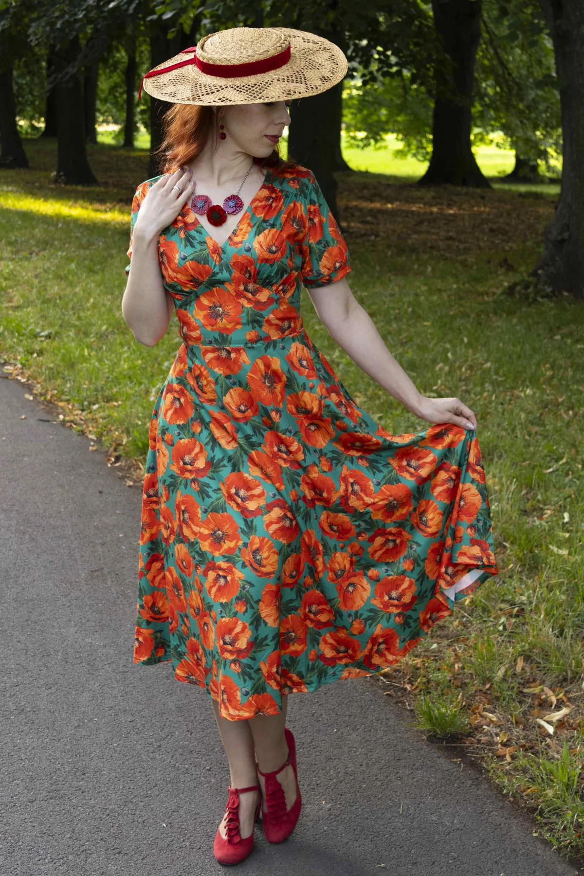 Robe Rétro "Poppy" – Image 3