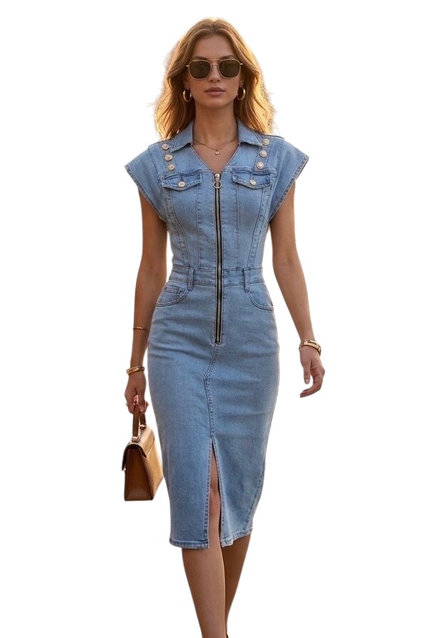 Robe Jeans Extensible "Luna" – Image 3