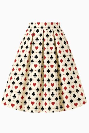Jupe Rockabilly "Aisley Queen of Heart"