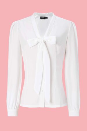 Blouse Rétro "Margaret White"
