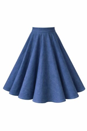 Jupe Circulaire "Maisie Denim"